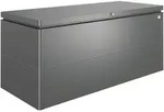 Biohort LoungeBox Ger&auml;teschrank-200 x 84 x 88,5 cm (Gr&ouml;&szlig;e 200)-dunkelgrau-metallic