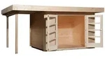 Weka Designhaus 126 A Gr. 1 naturbelassen - 50 % Rabatt auf Dacheindeckung
