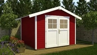 Weka 122.3024.43001, Weka Gartenhaus 122 - 28 mm-Gartenhaus 122 - 300 x 235 cm...