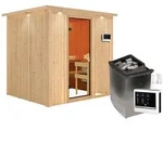 Karibu Sauna Sodin-9kWOfen inkl.Steuerger&auml;t-Inkl.Dachkranz