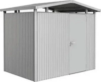 Biohort 13030, Biohort Ger&auml;tehaus Panorama mit Einzelt&uuml;r-silber-metallic-273...