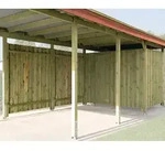 Weka Ger&auml;teraum/Fahrradgarage f&uuml;r Carports, kesseldruckimpr&auml;gniert - 20 mm