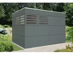 Skan Holz CrossCube Gartenhaus Brisbane 4