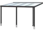 Skan Holz Aluminium Terrassen&uuml;berdachung Garda Breite 434 cm-434 x 307 cm (Gr.