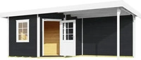 Weka 213.3030.46210, Weka Designhaus 213 B+ inkl. 300 cm Anbau und extra hoher...