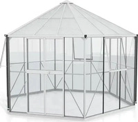 Vitavia 40002370, Vitavia Gew&auml;chshaus Juno/Hera 9000 inkl. 3 Seitenfenstern - 9,0
