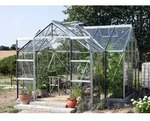 Vitavia Doppelschiebet&uuml;r inkl. ESG passend zu Sirius Orangerie-Alu-blank eloxiert