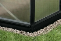 Vitavia 268102, Vitavia Stahlfundament f&uuml;r Gew&auml;chshaus Merkur 8300-schwarz
