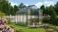 Vitavia 40004066, Vitavia Gew&auml;chshaus Domus 6700 inkl. 2 Dachfenstern - 6,7 m&sup2; 4 mm