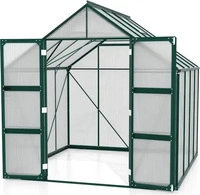 Vitavia 40004057, Vitavia Gew&auml;chshaus Domus 6700 inkl. 2 Dachfenstern - 6,7...
