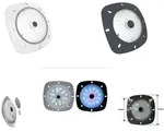 myPOOL LED-Magnet-Scheinwerfer-Geh&auml;use: Grau/Licht: Wei&szlig;