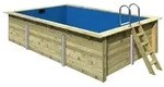 Karibu Rechteck Pool Gr. 3 - 350 x 530 cm - kdi Grundk&ouml;rper
