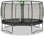 Exit Allure Premium Trampolin mit Sicherheitsnetz &Oslash; 427 cm schwarz