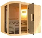 Weka Element-Designsauna Sara 2 Sparset inkl. Ofen-9,0 kW BioAktiv-Kombiofen...