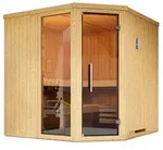 Weka Elementsauna Varberg 3 - 68 mm Sparset 2 inkl. 7,5 kW Bioaktiv-Ofen mit
