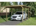 Weka Carport 606 Gr. 2 (Holzcarport)