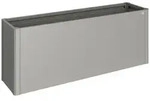 Biohort HochBeet-201 x 53 x 77 cm (Gr. 2x0,5)-quarzgrau-metallic