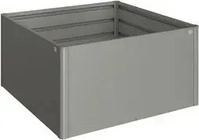 Biohort 68048, Biohort HochBeet 152 x 152 x 77 cm (Gr. 1,5x1,5) quarzgrau-metallic