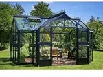 Juliana Gew&auml;chshaus Orangerie - 15,1 m2-anthrazitgrau/Schwarz-3 mm...