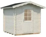 Palmako Gartenhaus Vivian 3,8 m2 - 28 mm Transparent tauchimpr&auml;gniert
