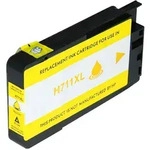 Alternativ-Tinte f&uuml;r HP No. 711 / CZ132A gelb