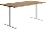 Topstar Schreibtisch, elektrisch h&ouml;henverstellbar, gerade, BxT 1600 x 800 mm,