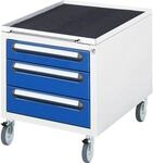 RAU Roll-Container, mit 3 Schubladen, Schubladenh&ouml;he 1 x 90, 2 x 120 mm