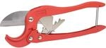 KS Tools Kunststoff-Rohrschere, Klinge aus Edelstahl, f&uuml;r &Oslash; 0 - 63,0 mm