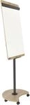 Flipchart NATURAL, mobil, HxBxT 2000 x 690 x 620 mm, Rahmen in Holzoptik, mit Rollen