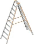 Layher Stufen-Stehleiter, beidseitig begehbar, 2 x 10 Stufen