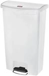 Rubbermaid Treteimer SLIM JIM&reg;, aus Polyethylen, 68 l, wei&szlig;