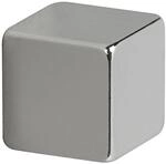 MAUL Neodym-W&uuml;rfelmagnet, vernickelt, Haftkraft 3,8 kg, VE 20 Stk