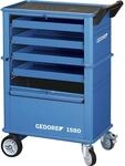 GEDORE Werkzeugwagen, 4 Schubladen, HxBxT 930 x 625 x 375 mm