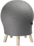Topstar Fitness-Hocker SITNESS 5 ALPINE, Sitzh&ouml;he ca. 620 mm, Bezug grau