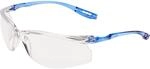 3M Schutzbrille Tora&trade; CCS, Anti-Scratch, Anti-Fog, B&uuml;gel blau, klare Scheibe