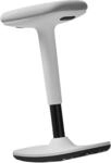 Dauphin Sitz-/Stehhocker TO-SWIFT, h&ouml;henverstellbar 500 - 750 mm, grau / wei&szlig;