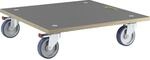 Wagner Transportroller MaxiGRIP, quadratisch, mit FSC&reg;-Zertifizierung, LxBxH 580 x