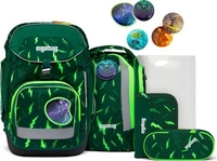 ergobag 01033-90196-10, Ergobag Schulranzen Set 6tlg. Pack (2024) B&auml;rtastisch (LUMI