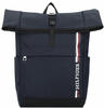 Tommy Hilfiger Laptop Rucksack TH Monotype Rolltop 16" space blue