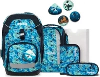 ergobag 01303-90356-10, Ergobag Schulranzen Set 6tlg. Pack (2025) AbtauchB&auml;r (ECO