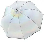 Knirps Stockschirm C.760 Stick Transparent Stardust black - 87