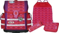 McNeill VIOLET/9620, McNeill Schulranzen Set 4-tlg. ErgoLight 912 S 9620 Violet