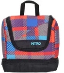 Nitro Kulturbeutel Travelkit plaid/red/blue - 25