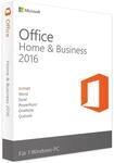 Microsoft Office 2016 Home and Business WIN 32/64-Bit EN