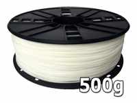 Ampertec 3DTPU0500WHT1AM, Ampertec 3D-Filament TPE-E flexibel weiss 1.75mm 500g