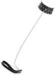 Breites Halsband mit Leine