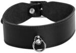 Breites Leder-Halsband mit O-Ring