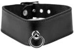 Breites Leder-Halsband mit O-Ring