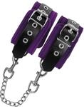Leder-Handschellen mit Kette