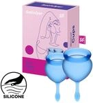 Satisfyer Feel Good - Menstrual Cup Set, 15 & 20 ml